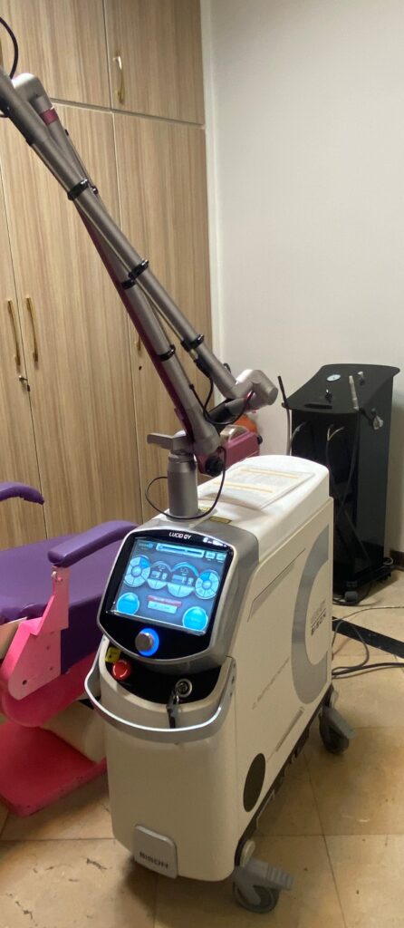 لیزر کوسوئیچ Qswitch laser